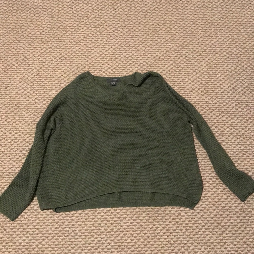 V-neck sweater